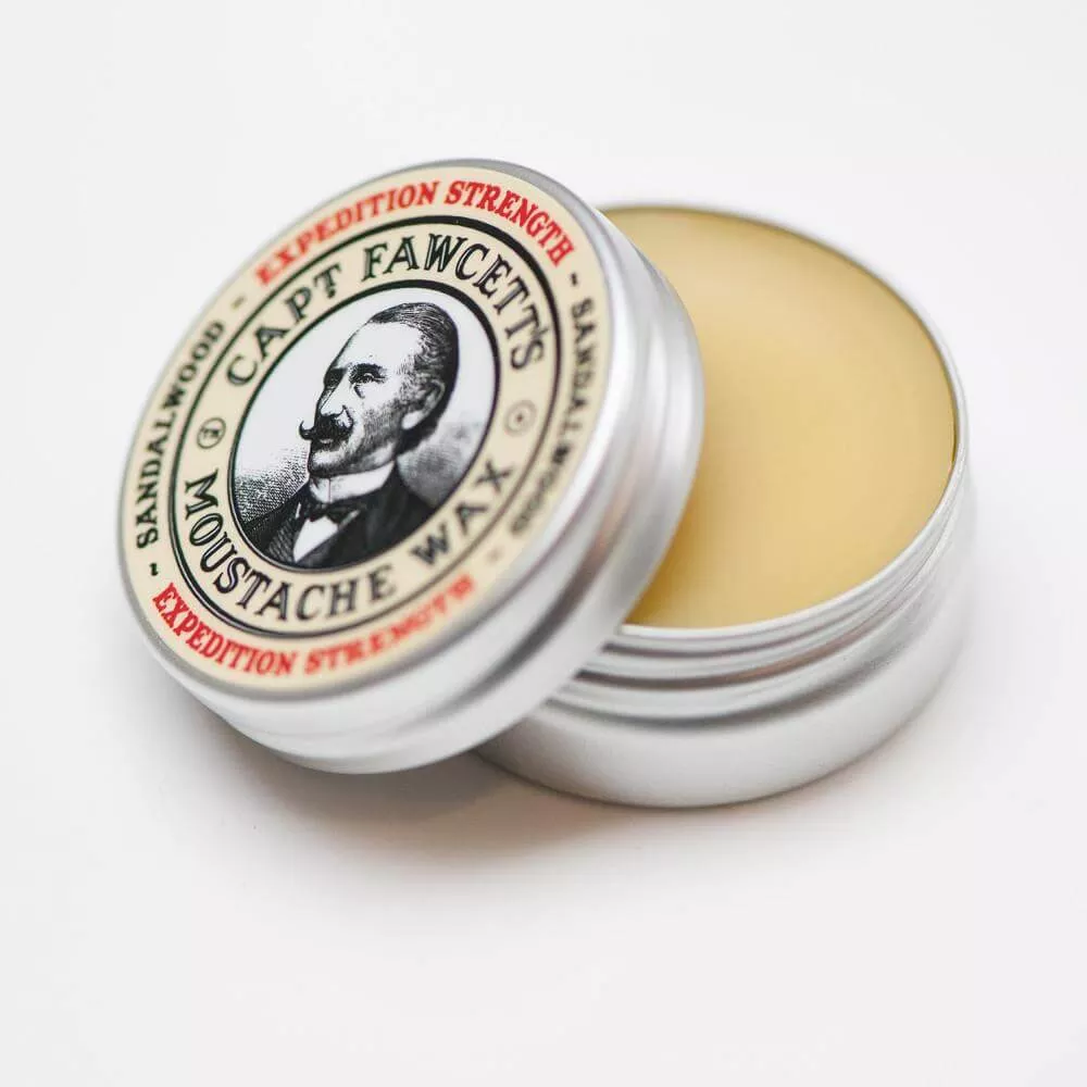 Captain Fawcett Moustache Wax Expedition